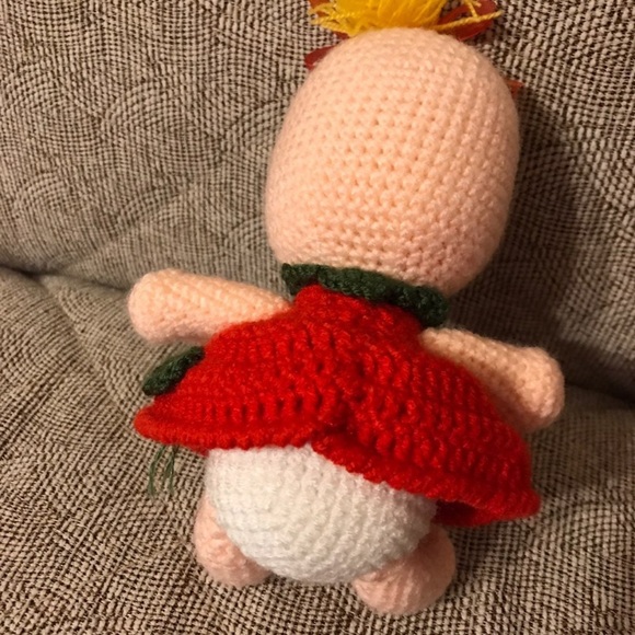 Handmade Amirugimi crochet baby pacifier Toy - Picture 4 of 4